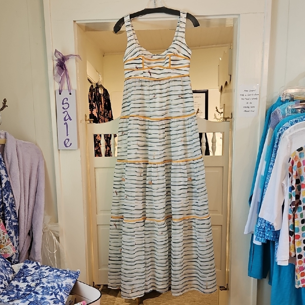 Adamo Sleeveless Scoop Neck Sundress